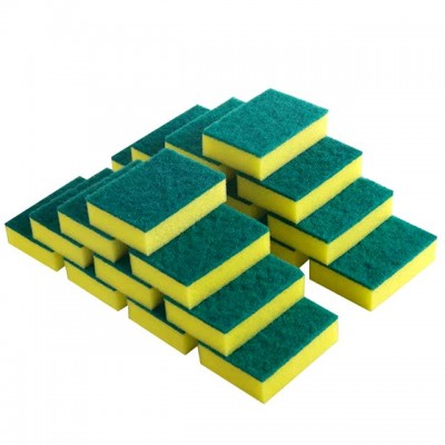 Multifunctional fiber sponge