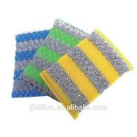 Waimaotong manufacturer wholesale multi-shape kitchen composite nylon cleaning sponge